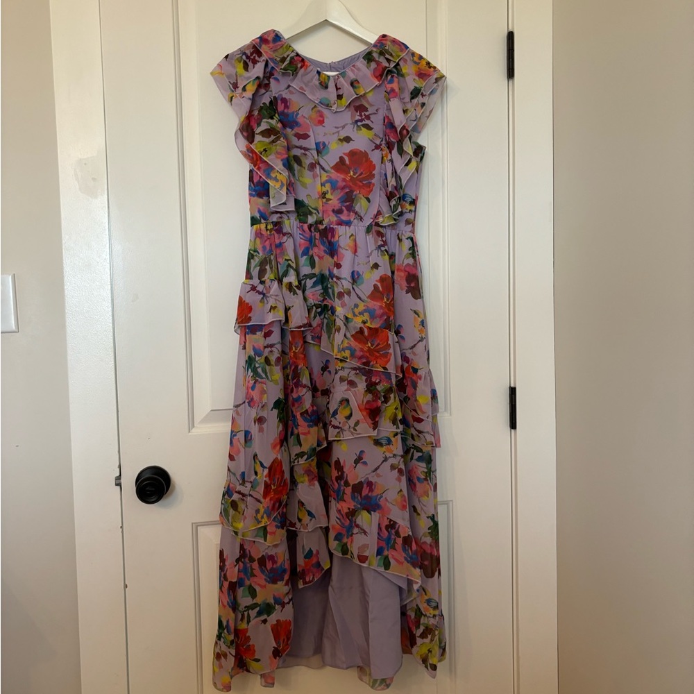 Floral Flouncy Feminine Teen Dress